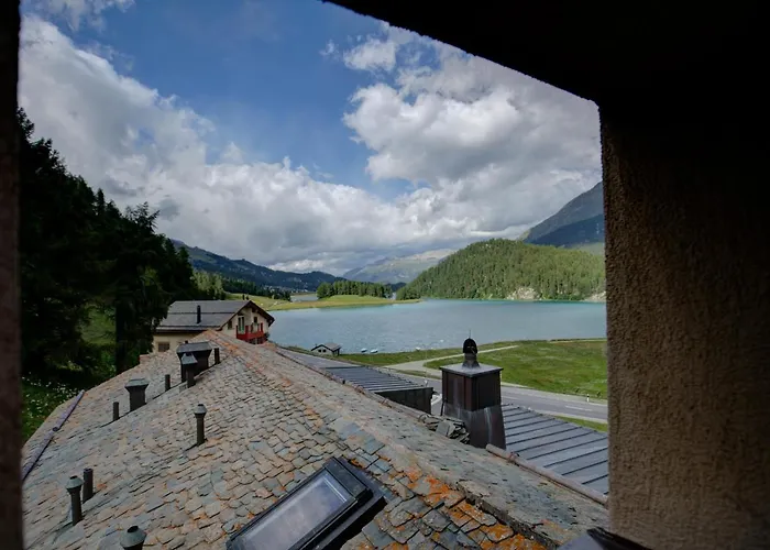 Chesa Munteratsch 1 1 2-zimmerwohnung 209 Typ D Daire Silvaplana